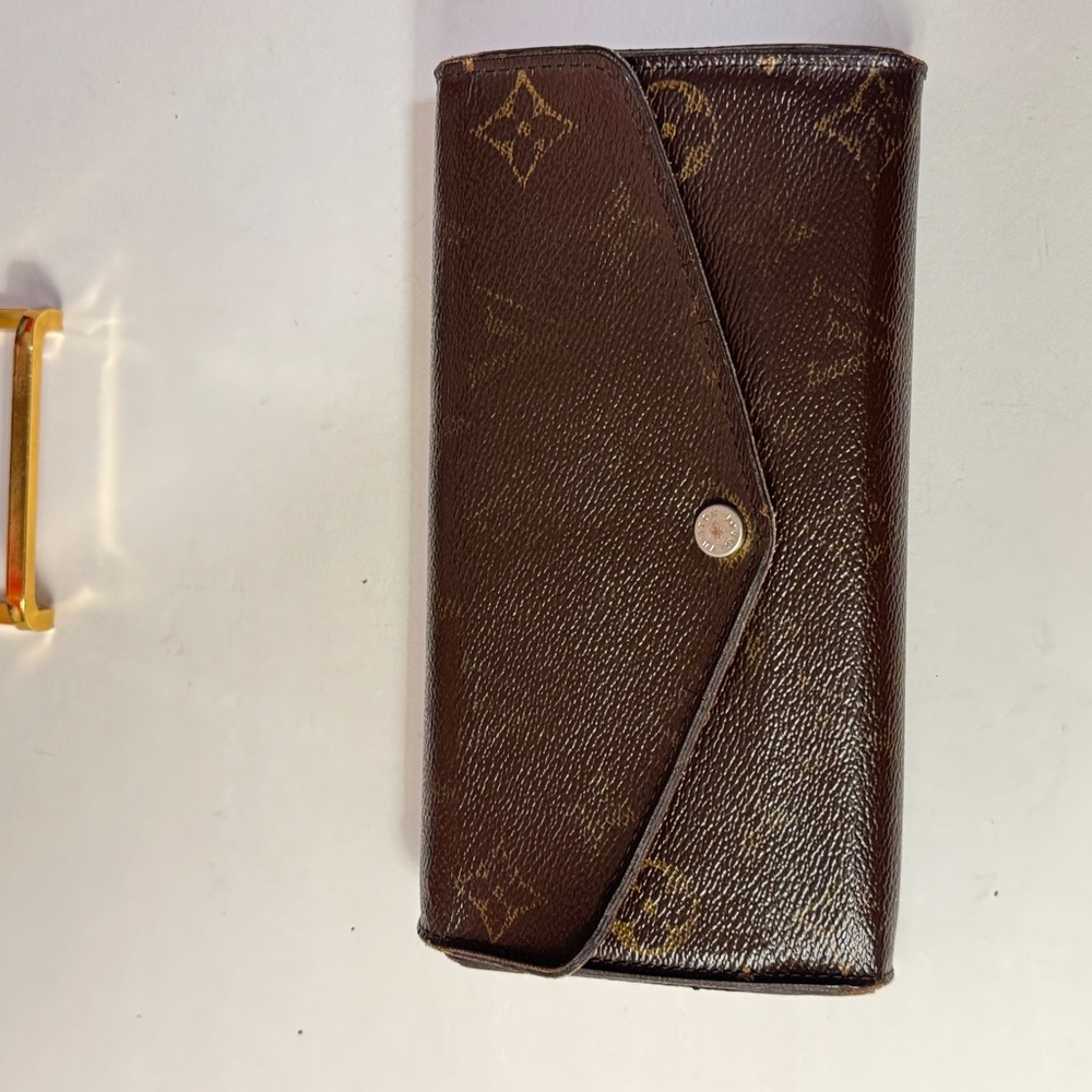 Louis Vuitton Monogram vintage Elegant Brown Women's Wallet - Picture 14 of 15